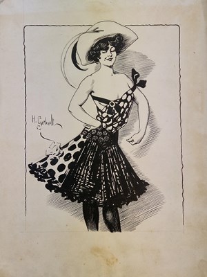 Lot 1300 - Henry Gebault (1863-1930), 'Une Commande', 'Le...