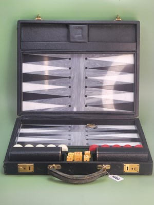 Lot 1203 - ABBA - A rare Aspreys Backgammon set, the...