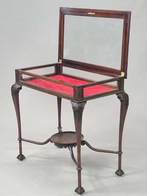 Lot 1444 - A late Victorian Chippendale revival...