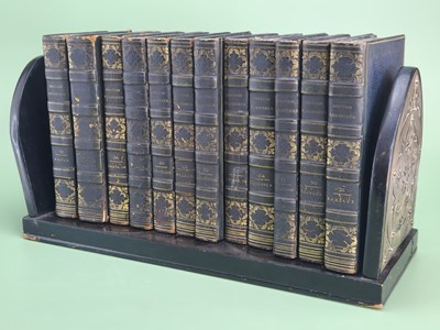Lot 1811 - A Victorian coramandel and brass-mounted book...