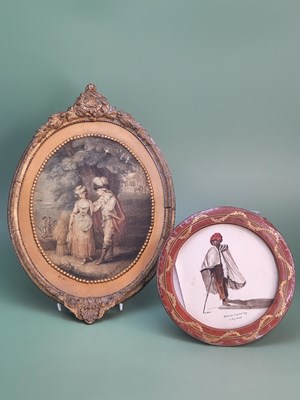 Lot 1495 - C M G, 'A Hottentot Shepherd Boy', watercolour,...