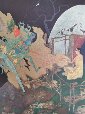 Lot 1512 - After and by Edmund Dulac, ten printed sheets...