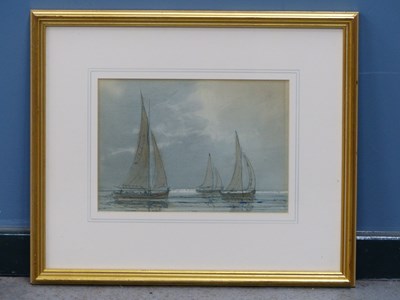 Lot 1517 - 20th century school, two coastal scenes of...