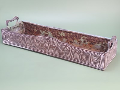 Lot 1521 - A Thomas Jekyll designed planter trough,the...