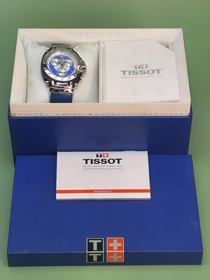 Lot 1771 - A Tissot 'T-Race' T472 Chronograph wristwatch....