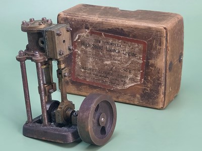 Lot 1781 - A rare Bassett Lowke steam engine, the...
