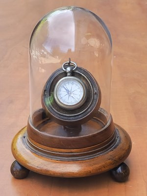 Lot 1741 - A late Victorian walnut pocket watch stand...