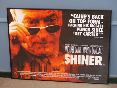 Lot 1835 - Film poster. Michael Caine "Shiner" c.2000...