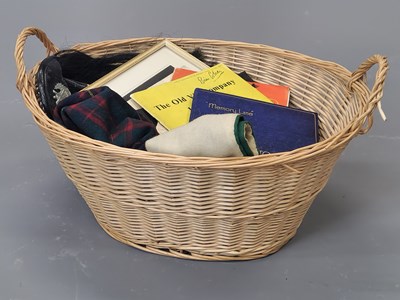 Lot 1844 - A vintage gentleman's Scottish tartan kilt and...