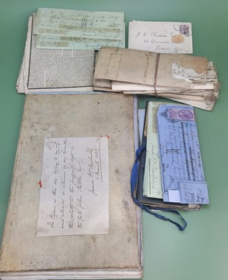 Lot 1792 - An intriguing small group of ephemera...