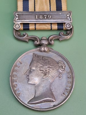 Lot 1309 - A British Victorian South Africa medal (Zulu...