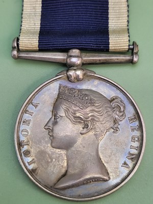 Lot 1346 - A Victorian Royal Navy Long Service & Good...