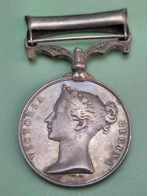 Lot 1340 - A Victorian Indian Mutiny Medal with bar for...