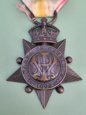 Lot 1355 - A Victorian Kabul to Kandahar Medal awarded to...