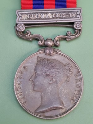 Lot 1302 - A Victorian India General Service Medal...