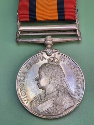 Lot 1329 - A Victorian Queen's South Africa Medal (Boer...