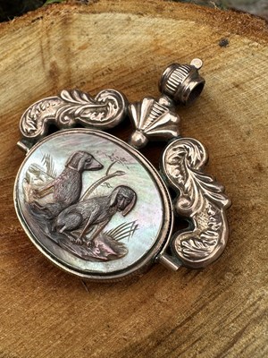 Lot 1183 - A decorative swivel pendant or watch fob of...