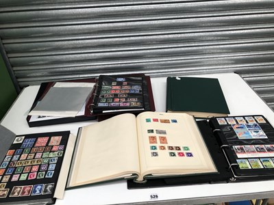 Lot 526 - Five albums of Britsh and world postage stamps