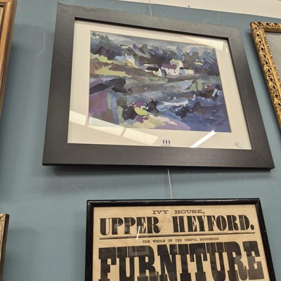 Lot 111 - Richard Tuff (b.1965) 'Coastal Village',...