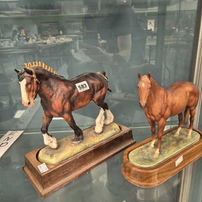 Lot 583 - A Worcester porcelain model of Hyperion...