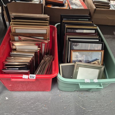 Lot 652 - Frames, photographs and pictures
