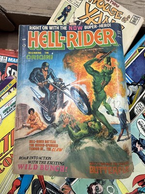 Lot 701 - A collection of vintage Action Comics, Marvel,...