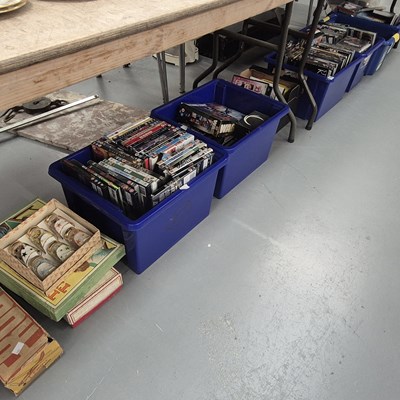 Lot 716 - A large collection of DVDs, together with some...