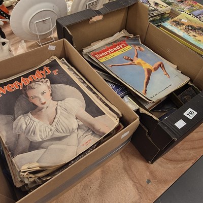 Lot 755 - 1940-1950s Everybody's magazines, together...