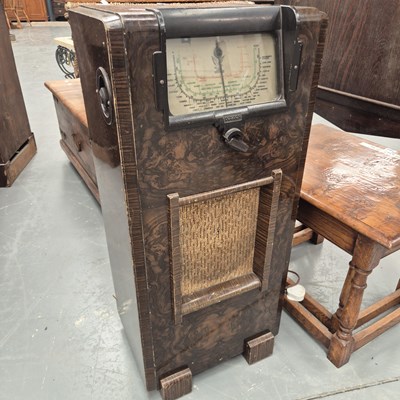Lot 185 - A Cossor Model 438 All Wave Console valve...