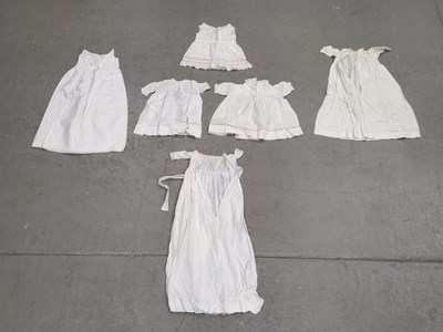 Lot 1549 - A collection of christening gowns, some with...