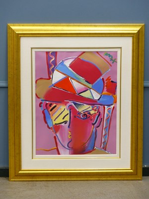 Lot 1559 - 20th century school, an abstract portrait the...