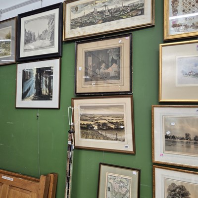 Lot 284 - Seven prints: Susan Jameson 'Pine Forest',...