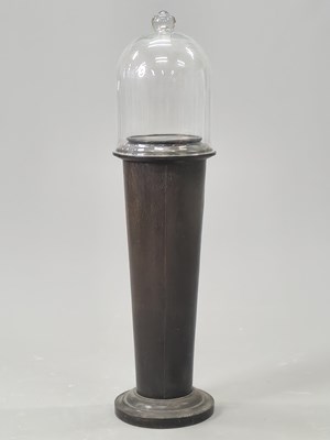 Lot 1740 - An early 20th-century wooden display pedestal...