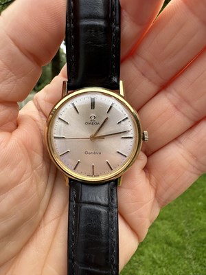 Lot 1250 - A vintage Omega Geneve wristwatch (calibre...