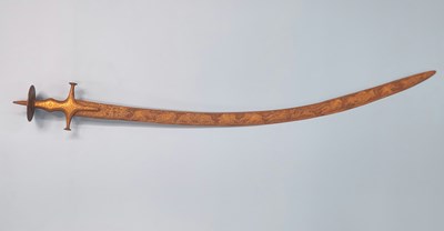 Lot 1361 - An 18th/19th century Indian Tulwar sword, the...