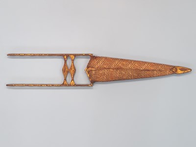 Lot 1357 - An 18th/19th century Indian Katar push dagger...