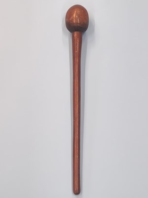 Lot 1358 - An African tribal Knobkerrie