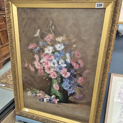 Lot 330 - Early 20th century school, still life of...