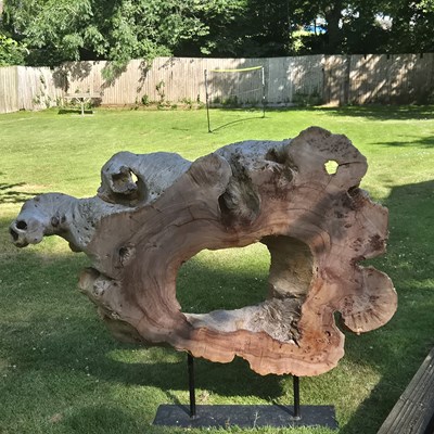 Lot 1768 - An unusual contemporary tree trunk...