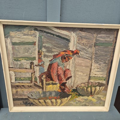 Lot 344 - Twentieth century school, a figure, possibly...