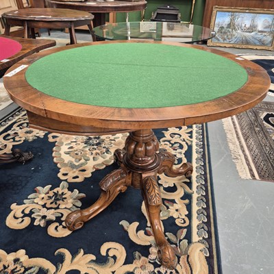 Lot 361 - A late 19th century burr walnut and inlaid...