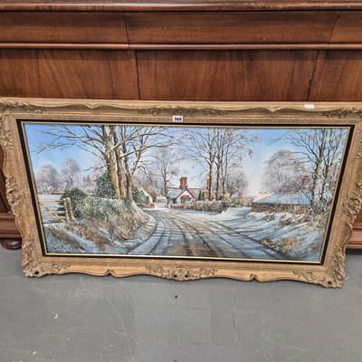 Lot 368 - Nigel Hallard FRSA (1936-2020) ARR, a rural...