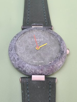 Lot 1293 - A vintage Tissot Rock watch with a quartz...