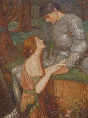 Lot 1576 - After John William Waterhouse, 'Lamia', after...