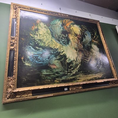 Lot 279 - After Killi di Pauli, a large textured print...