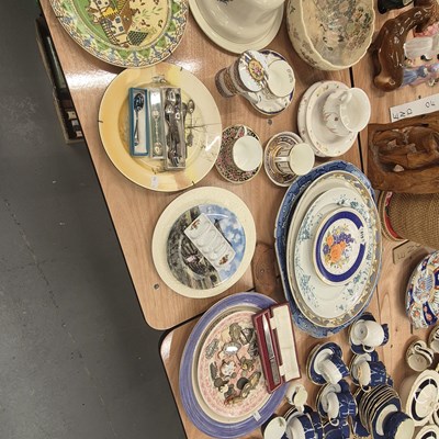 Lot 819 - Thomas and other tea wares, platters, wine...