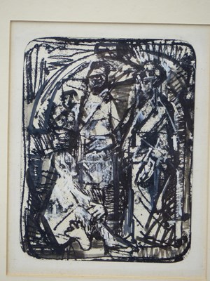 Lot 1377 - Mark Tumin (1946-2013) ARR, two pen and ink...