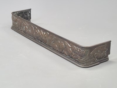 Lot 1581 - An Arts and Crafts copper fender with...