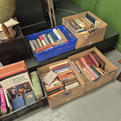 Lot 897 - Books: artists, antiques, novels, a plant...