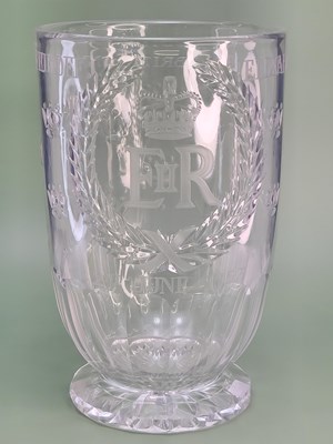 Lot 1802 - A limited edition Stuart crystal vase for the...
